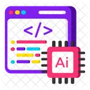 Kunstlich Computer KI Symbol