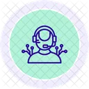 Ai Support Farbkreis Symbol Icon