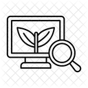 KI zur Klimaüberwachung  Symbol