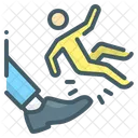 Kick In The Ass Dismissal Unemployment Icon