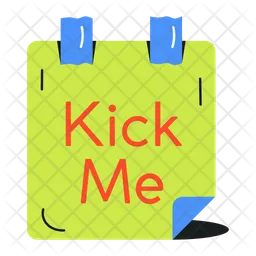 Kick Me  Icon