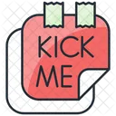 Kick me  Icon