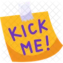 Kick me  Symbol