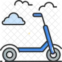 Kick Scooter Sports Scooter Scooter Icon