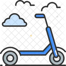 Kick Scooter  Icon