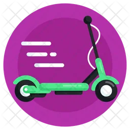 Kick Scooter  Icon