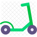 Kick Scooter Transportation Game Icon