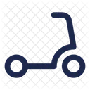 Kick Scooter Scooter Transport Icon