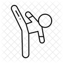 Kickboxtraining Symbol