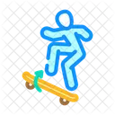 Kickflip Skate Sport Icon