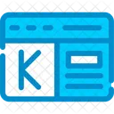 Kickstarter Crowdfunding Platform Icon