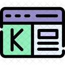 Kickstarter Crowdfunding Platform Icon
