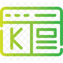Kickstarter Crowdfunding Platform Icon