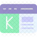 Kickstarter Crowdfunding Platform Icon