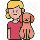 Kid Dog Pet Icon