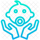 Baby Caring Child Icon