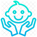 Baby Caring Child Icon