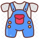 Kid Dress Clothes Childwear Icon