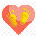 Kid Footprint  Icon