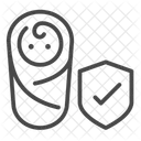Insurance Protection Baby Icon