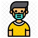 Kid With Mask  Icon