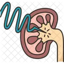 Kidney Shockwave Lithotripsy Symbol