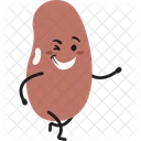 Kidney Bean Cute Bean Seed Icon