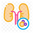 Human Lungs Cancer Icon