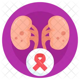 Kidney Cancer Awareness  Icon