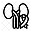 Kidney Organ Ribbon Icon