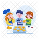 Kids Baking  Icon