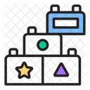 Kids Toys Blocks Icon