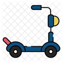 Scooty Transport Travel Icône