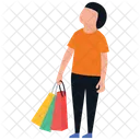 Kids Shopping Shopping Time Kids Accessories Icon