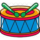 Drum Play Toy Icon