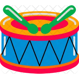 Kids toy drum  Icon