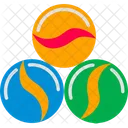 Kids toy marbles  Icon