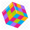 Toy Puzzle Cube Icon