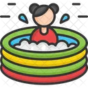 Kids Water Tub Icon