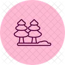 Kiefernbaum Pentaglow Icon