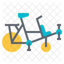 Pino Tandem Fahrrad Symbol