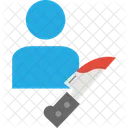 Killer Murderer Assassin Icon