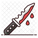 Killer Knife Bloody Knife Blade Icon