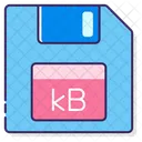 Kilobyte Binary Code Coding Icon