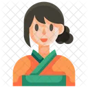 Kimono Female Woman Icon