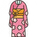Kimono Japanese Costume Icon