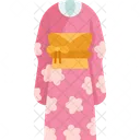 Kimono Japanese Costume Icon
