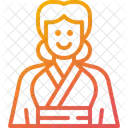 Kimono Woman Japanese Icon