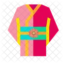 Kimono Clothes Woman Icon