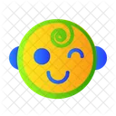 Kinder Spass Lacheln Symbol